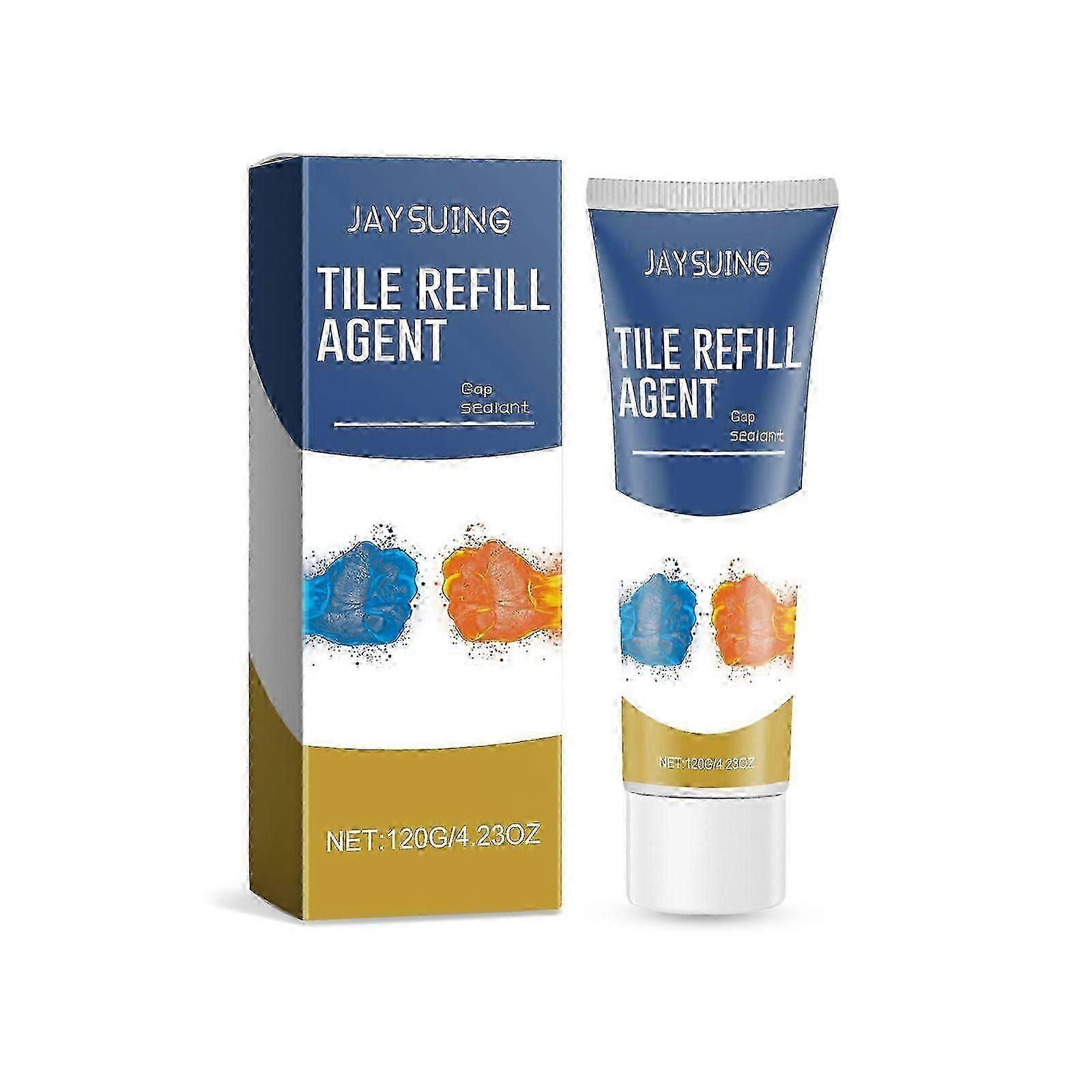 Tile Refill Agent, Household Kitchen Bathroom Waterproof Mildew-Proof Floor Tile Caulking Agent