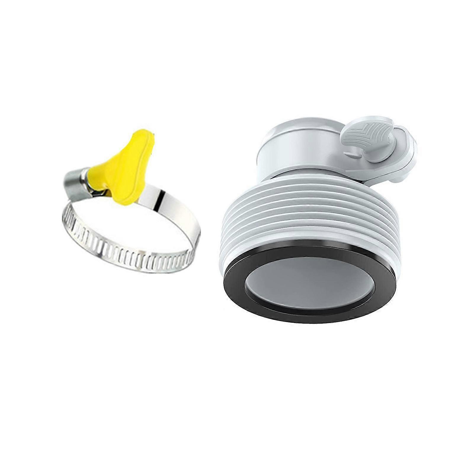 Hose Pool Filter Pumps Adapter, 1.25in to 1.5in Conversion Spare Part Swimming