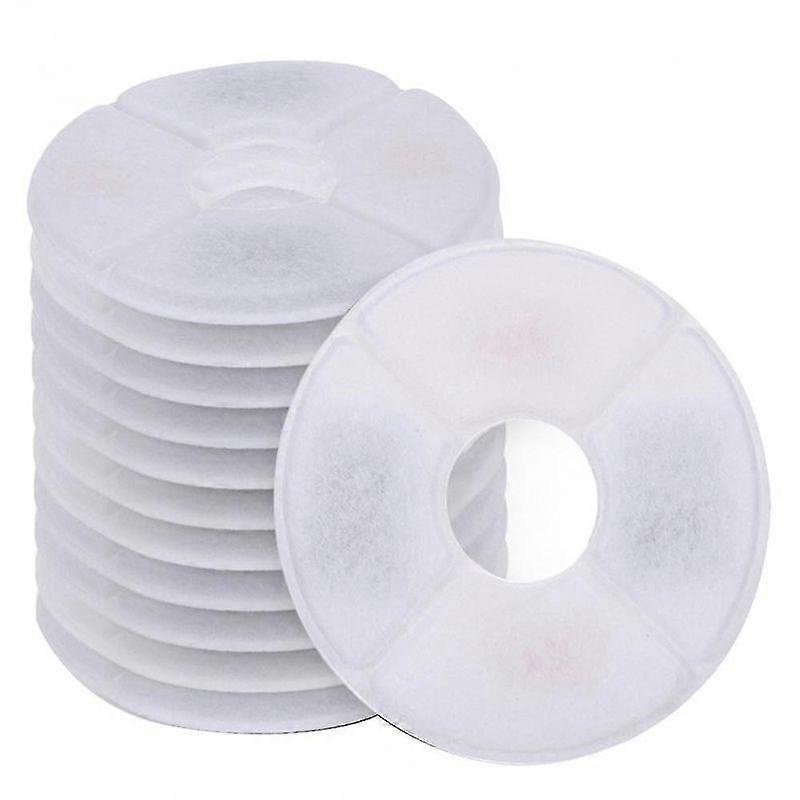 Lebanghui 12pcs Pet Cat Water Fountain Filters Fountains Replacement Filter