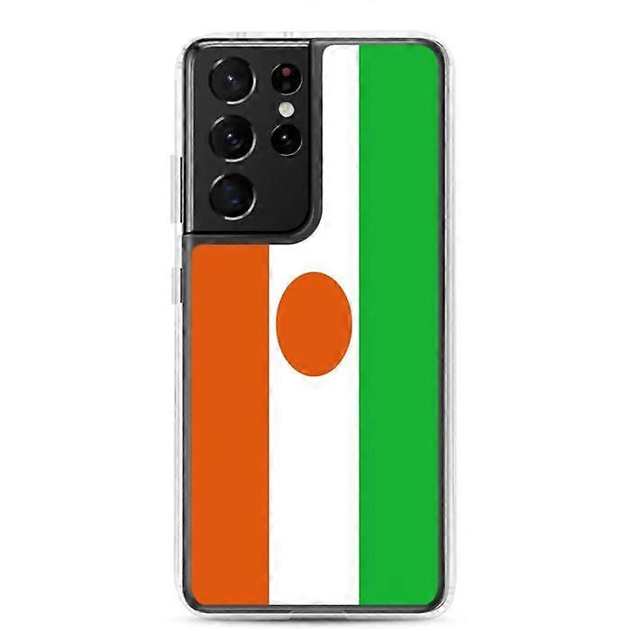 Phone case - PIXELFORMA - Niger Flag - Samsung Galaxy S10e - Transparent plastic - Flexible