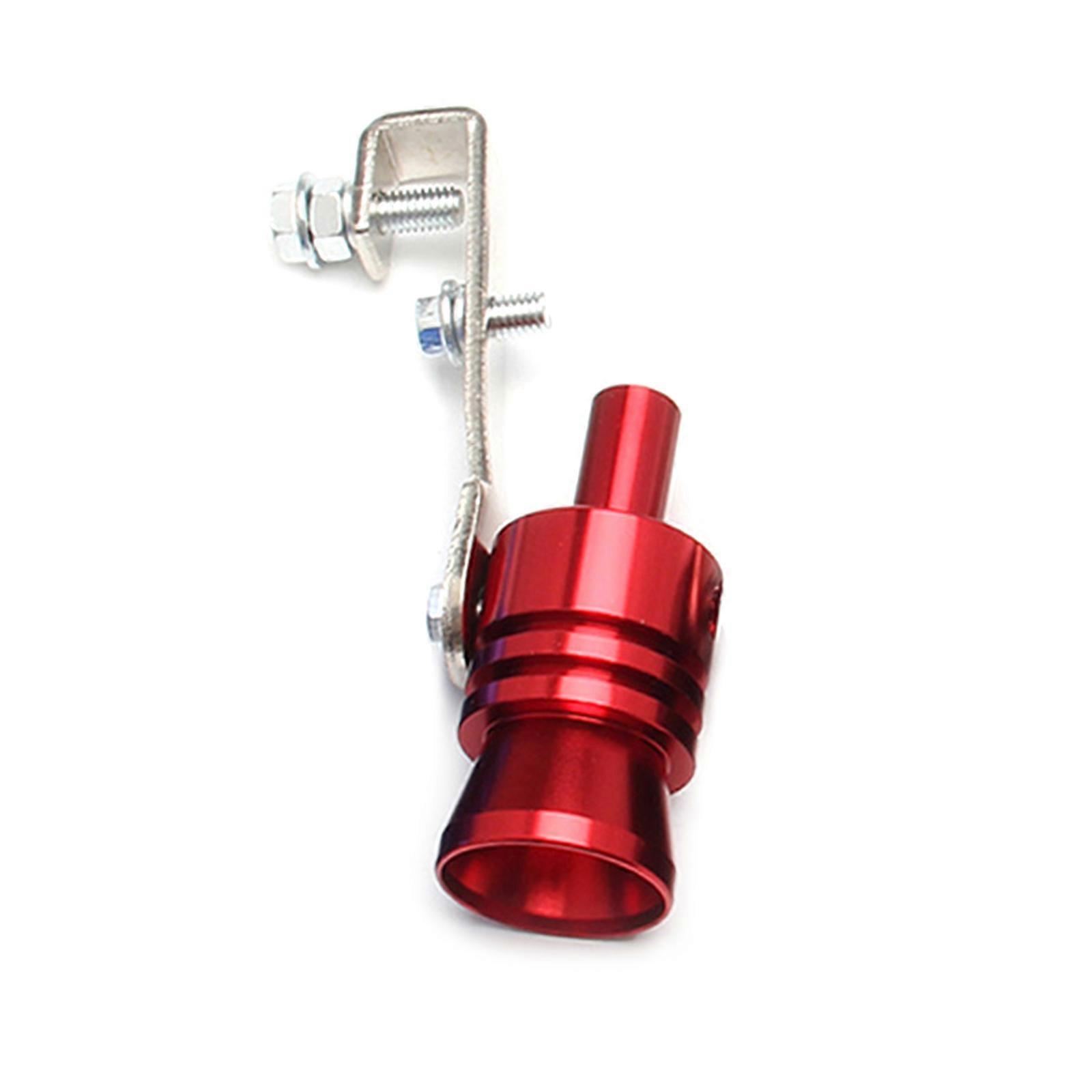 Sound Simulator Car Motorcycles Turbos Sound Whistle Vehicle Refit Device Exhaust Pipe Turbos Sound Whistle Red XL
