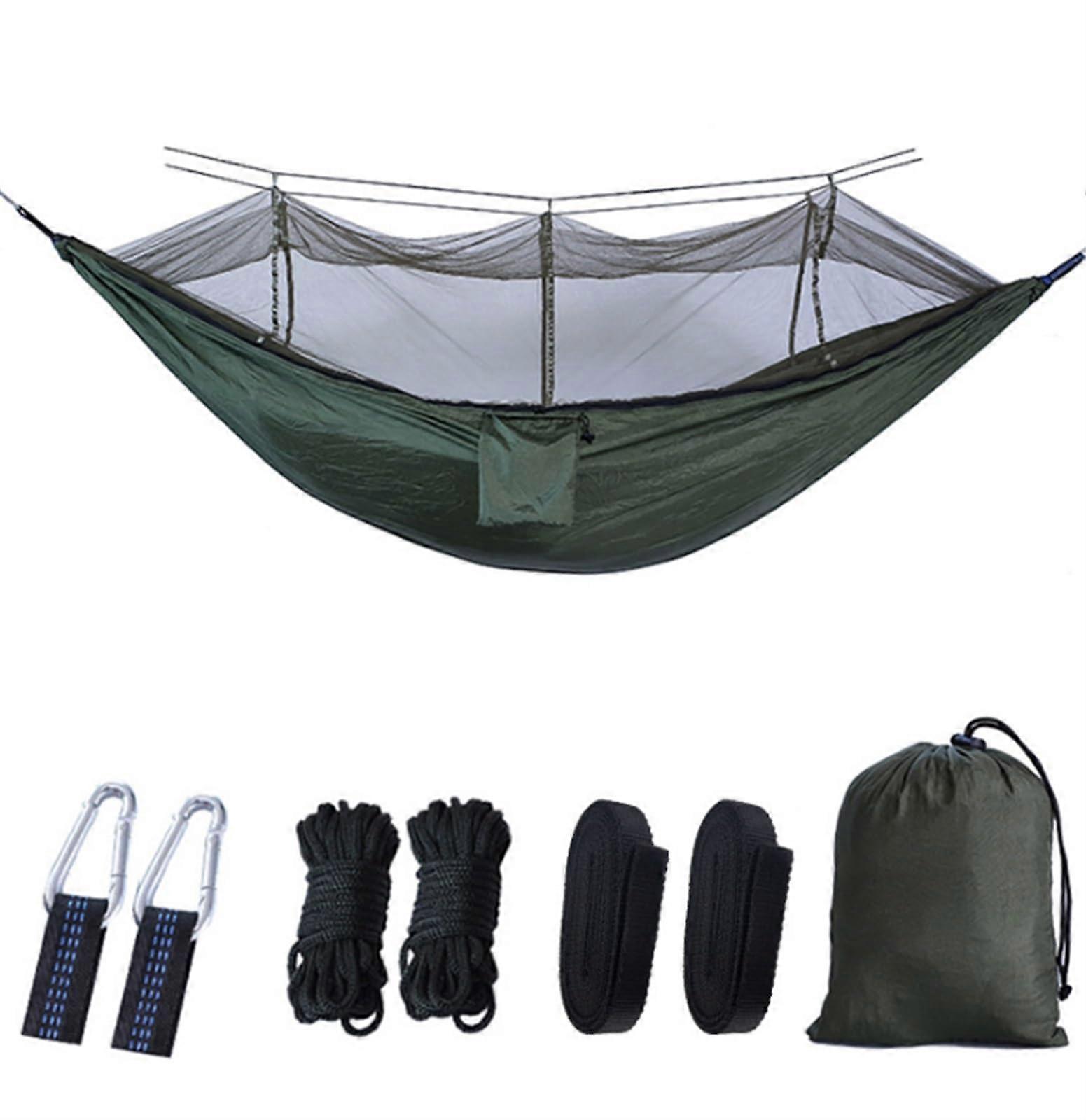 Hammock Outdoor Camping Double Mosquito Net, 260x140cm, Plus Size, Nylon (C)