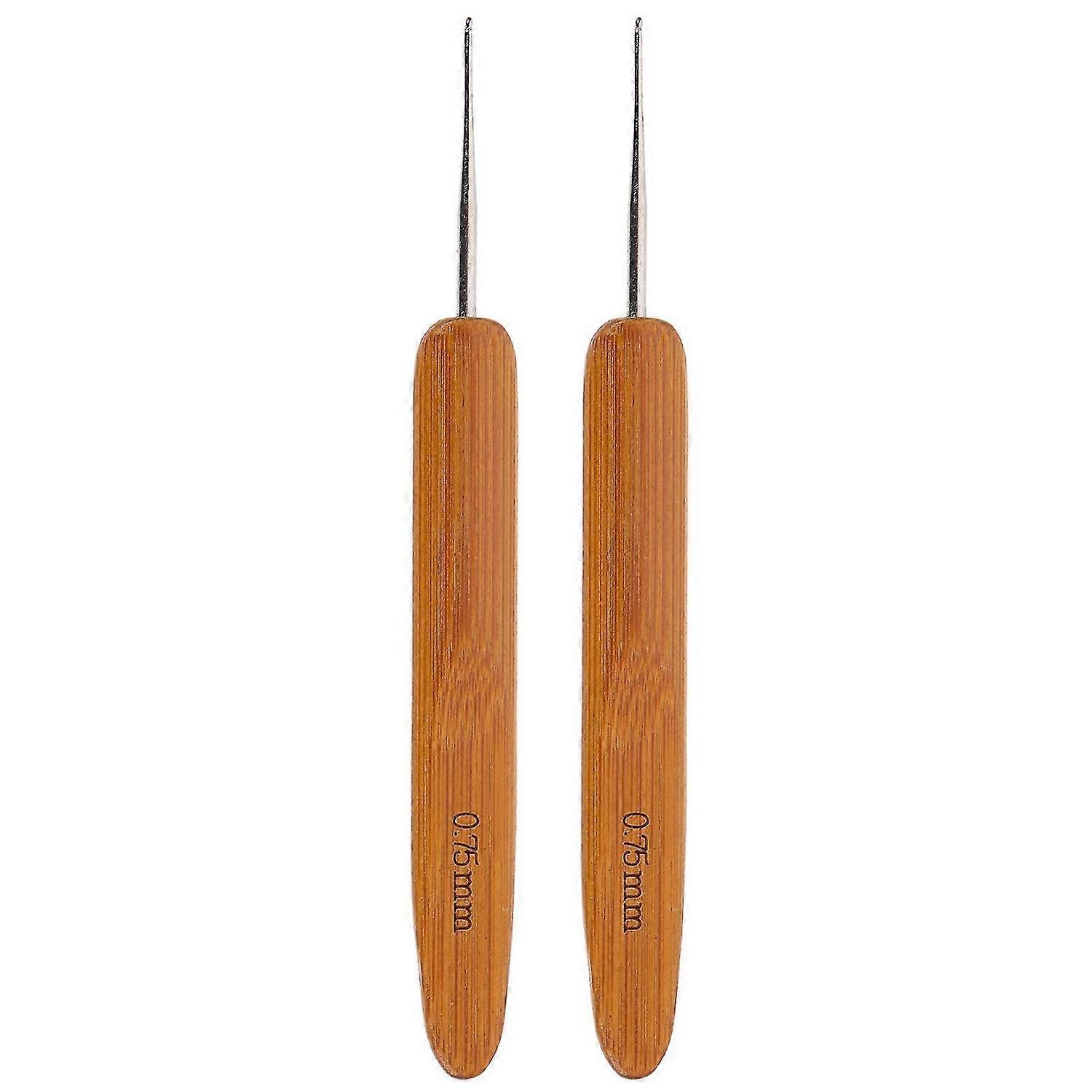 2 Pcs Crochet Needle Dreadlocks Dreadlock Needle Tool Crochet Needle Dreads Afghan Crochet Hooks Cro