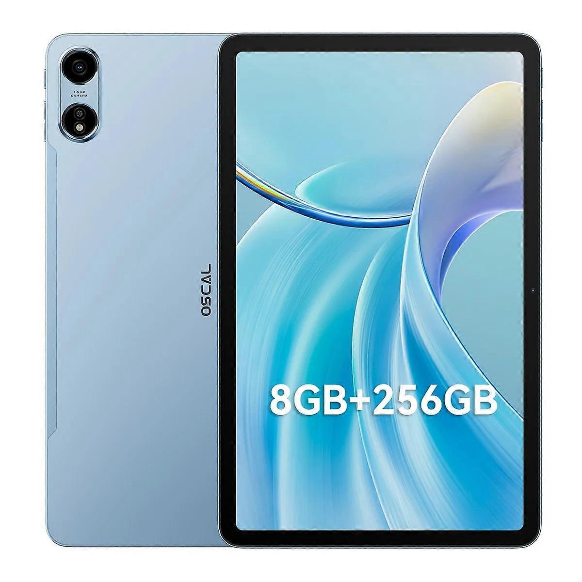 OSCAL Pad 100 Tablet, 9000mAh, 12GB RAM 256GB ROM Blue