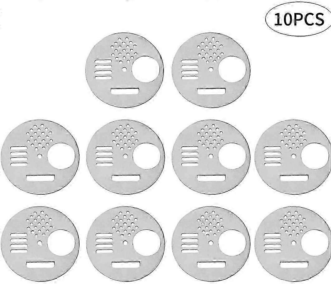 10pcs Beekeeping Tool Stainless Steel Silver Holder for Bee Boxes Suitable for Various Brands