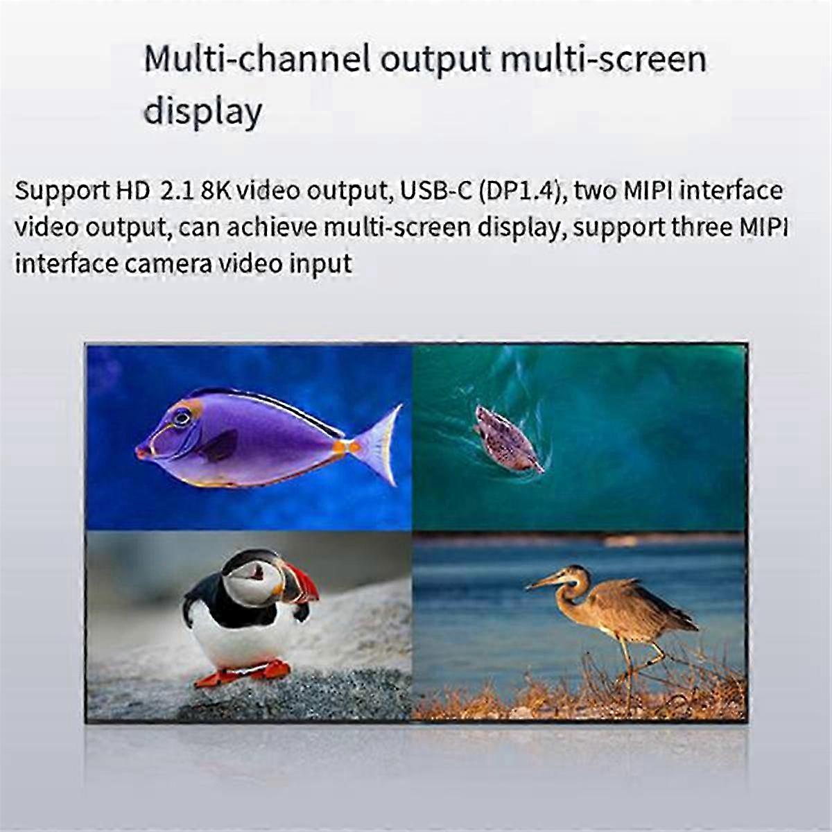 Development Board For 5 Linux Ram Lpddr4/4x 8k Rk3588s 64-bit Processor Support Orangepi Os 4gb