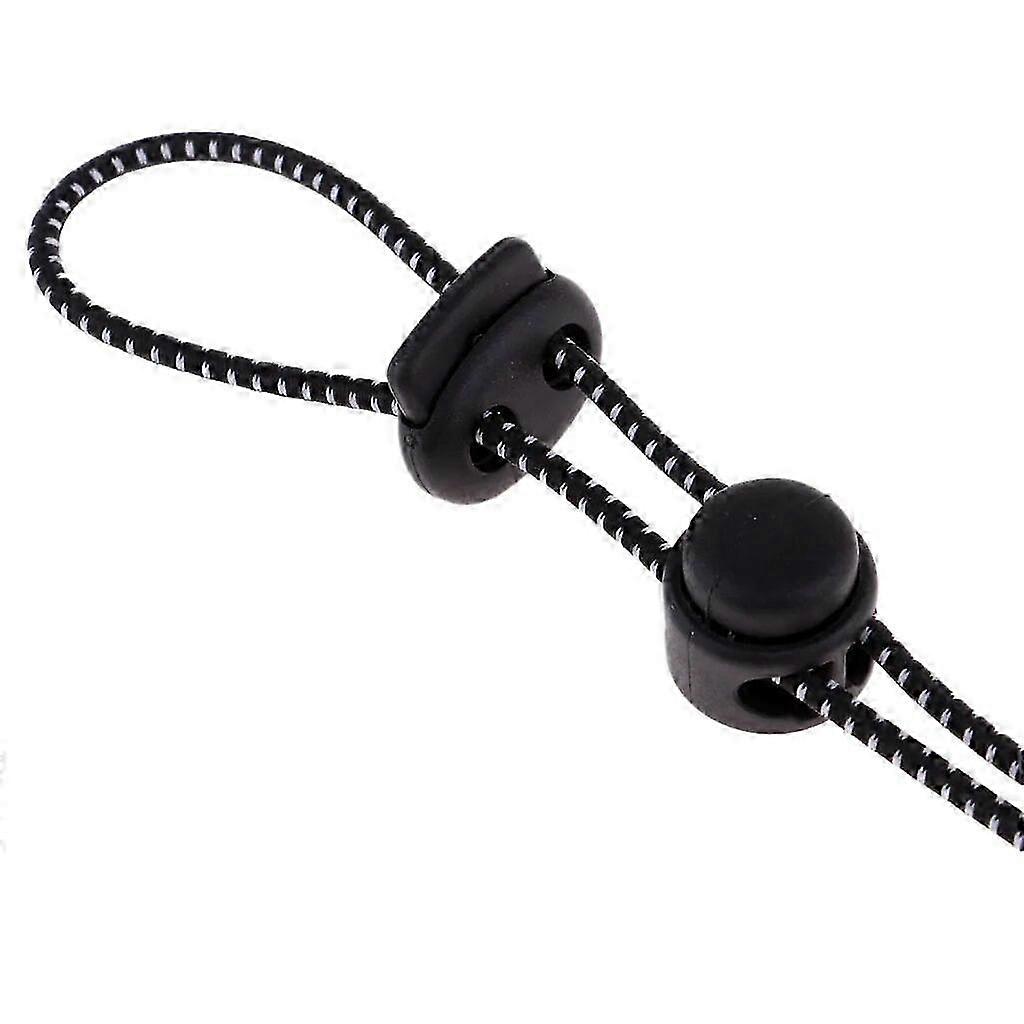 4pcs Adjustable Elastic Rope for Backpack Hiking Pole Holder