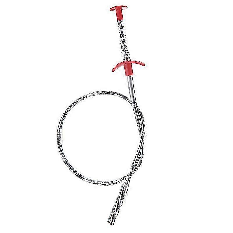 Drain Cleaning Pliers, 60cm Versatile Drain Cleaner, Foldable Unclogging Tool with Four-Claw Handle, Comfortable Grip for Effective Cleaning