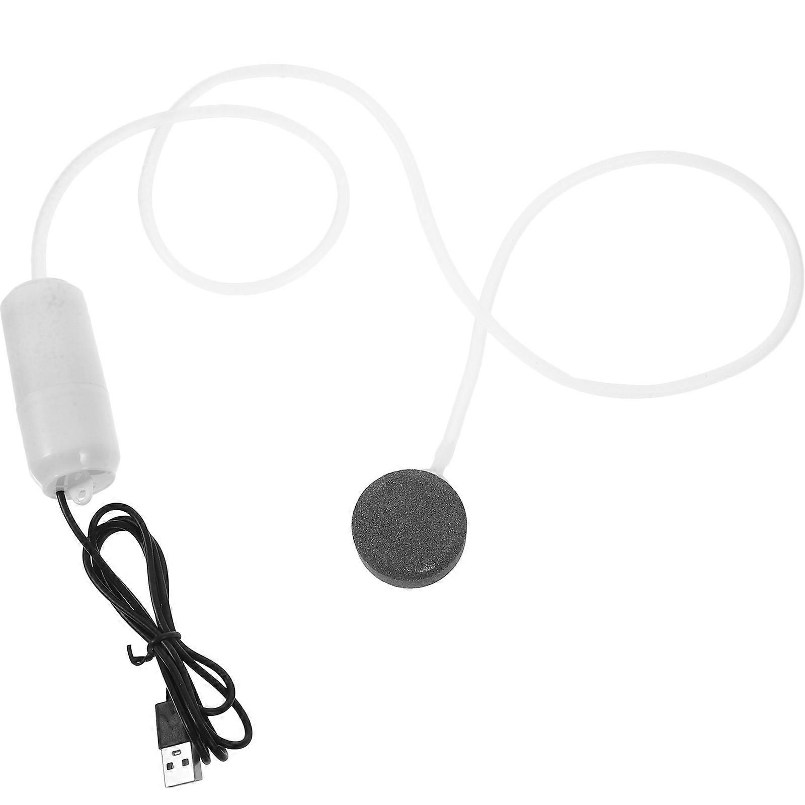 Multi-Purpose Oxygen Pump for Aquariums, USB Operated with Quiet Performance