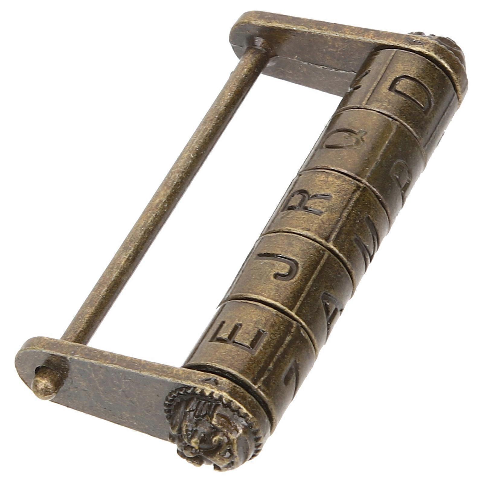 Sturdy Chinese Lock with Traditional Design for Cabinets and Boxes