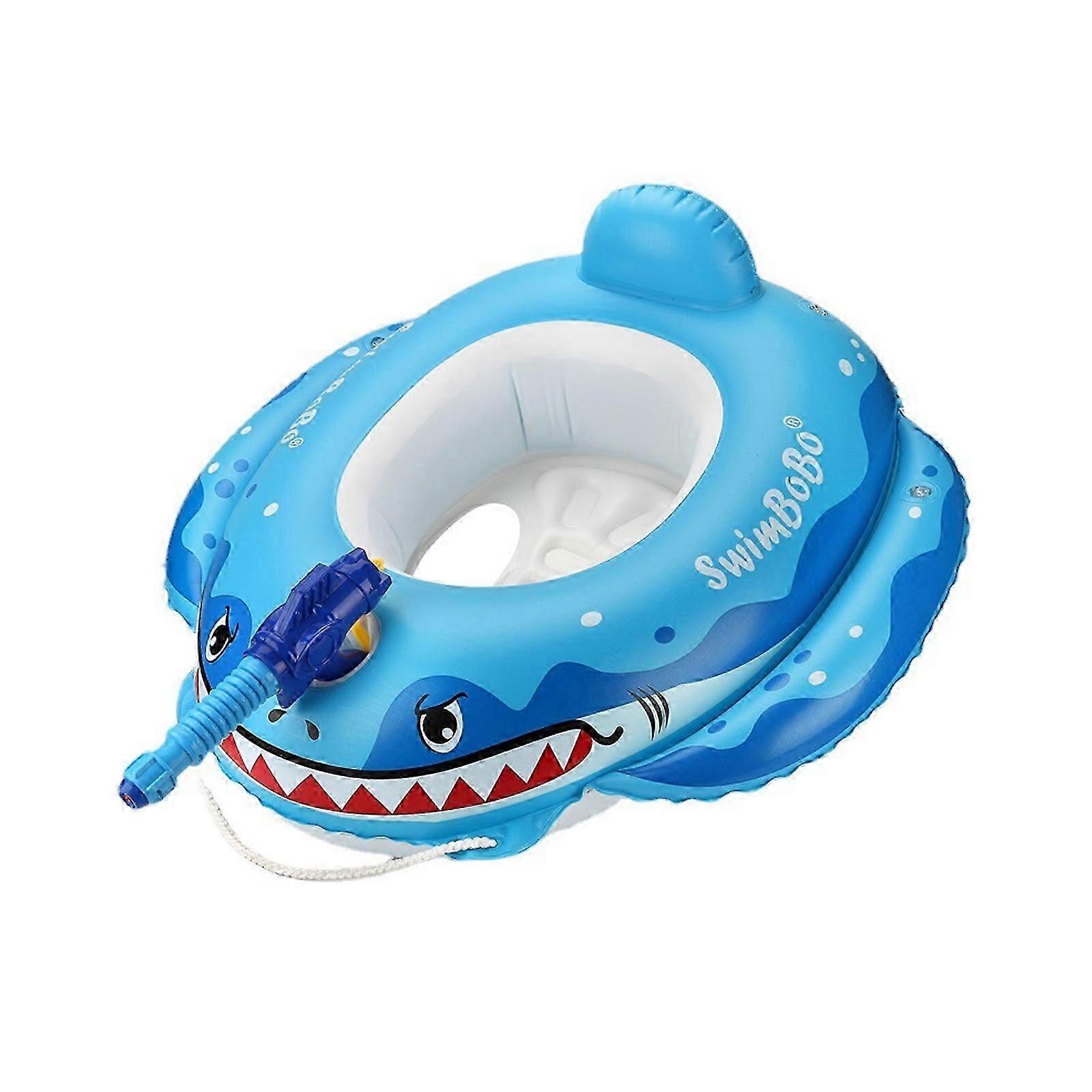 Inflatable Seat Swimming Ring Tank Pool Float Inflator For Children Rafts Toy With Pump