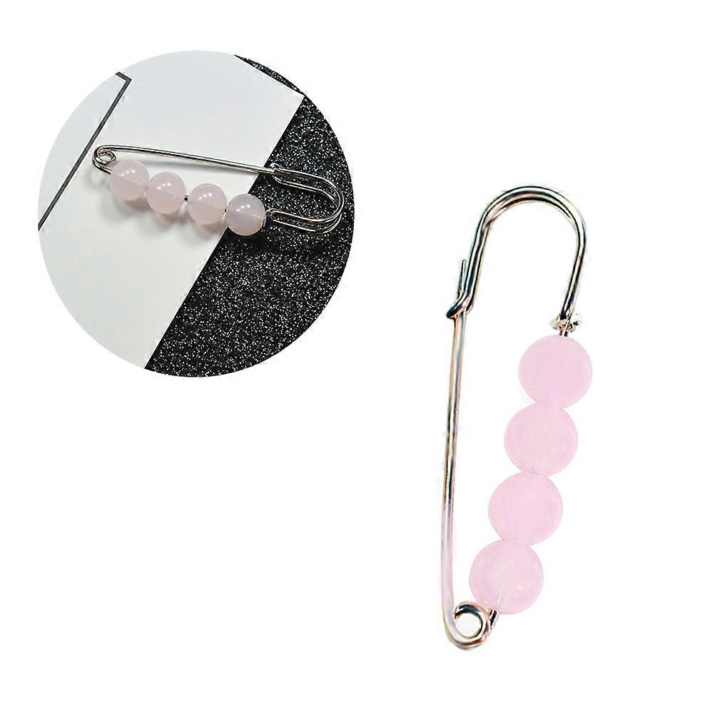 Big Brooches Pin Oval Shape Simple Accessory Wedding Daily Look 1Set