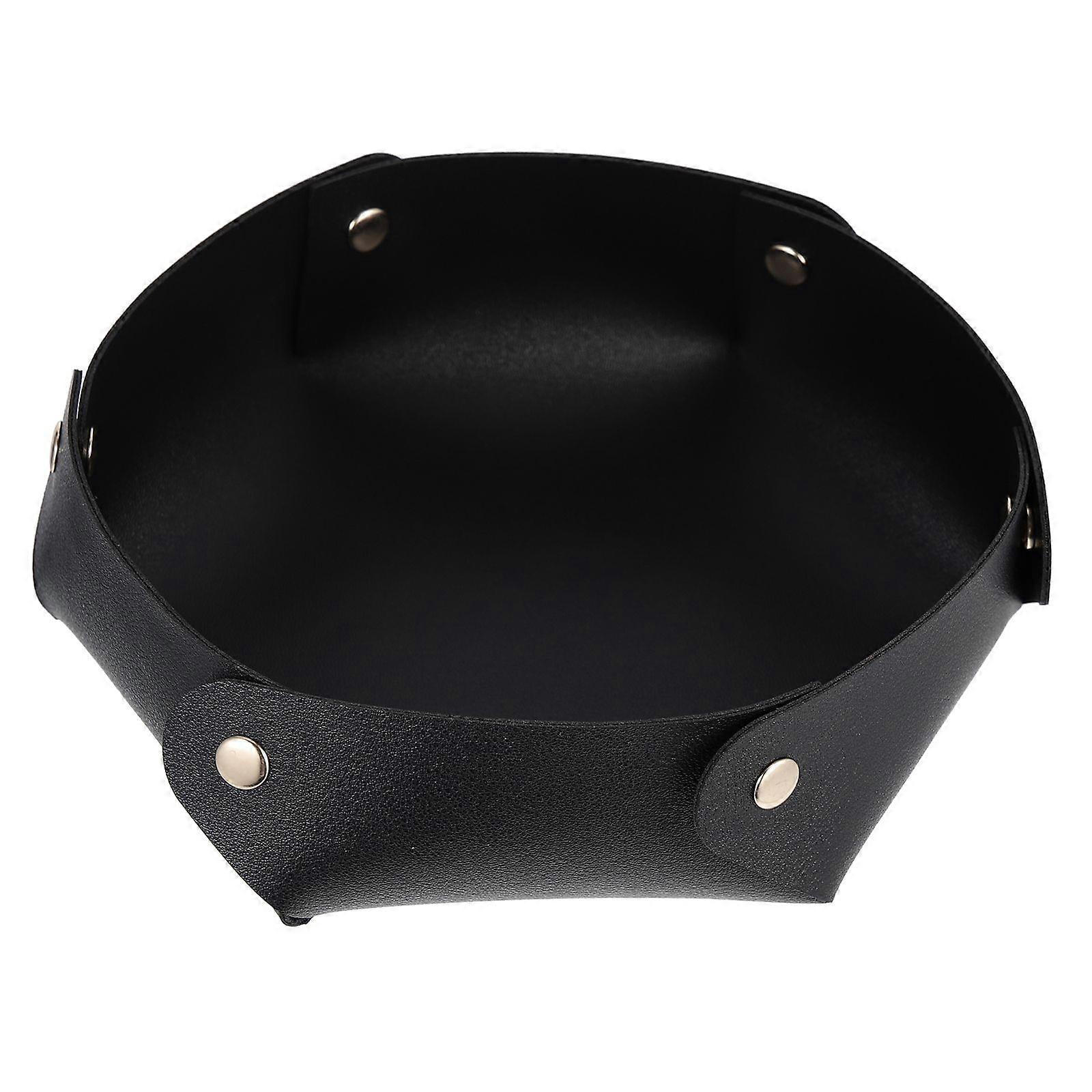 Foldable Dice Tray Desktop Dice Tray PU Dice Holder Desktop Storage Tray Dice Storage Box