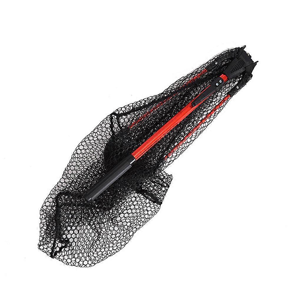 Fishing Nets Net Foldable Design Anglers Lake Fishing Red 80 X 37 X 33 Cm Durable Waterproof 1Set