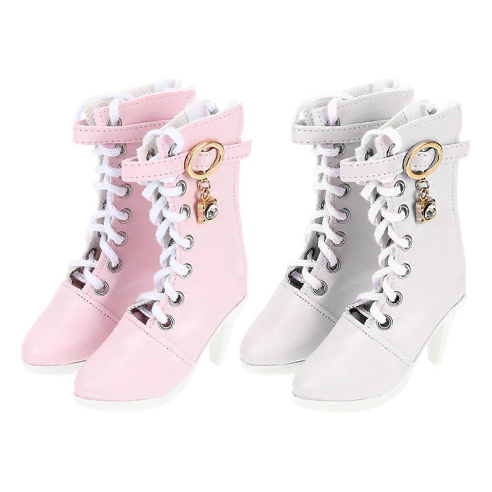 Doll Tiny Boots Various Occasions Cotton Fabric 2Pairs