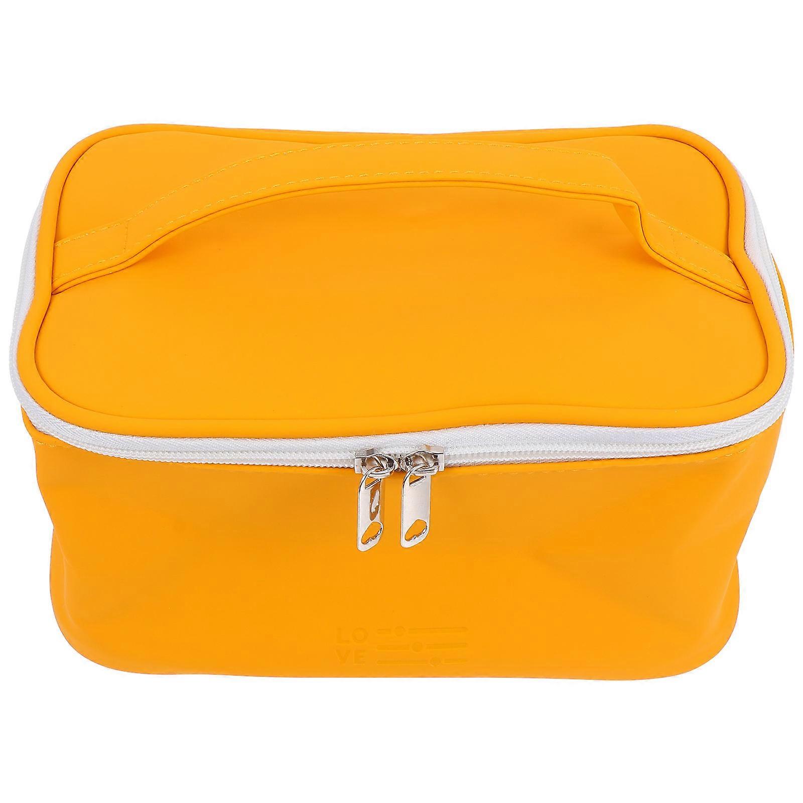 Masteelf 1Pc Large Portable Cosmetics Bag with Toiletries Container