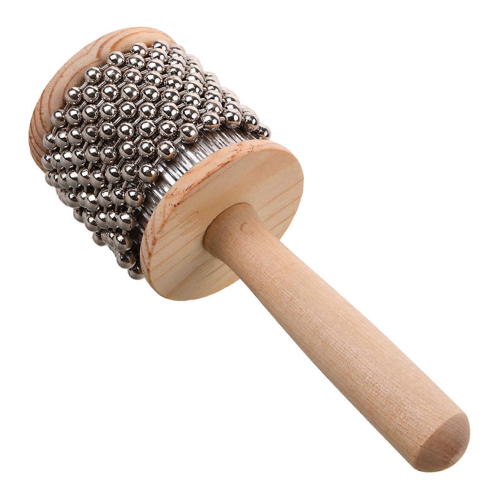 Durable Cabasa Percussion Instrument for Engaging Musical Activities, Enhancing Hand Coordination and Sound Production