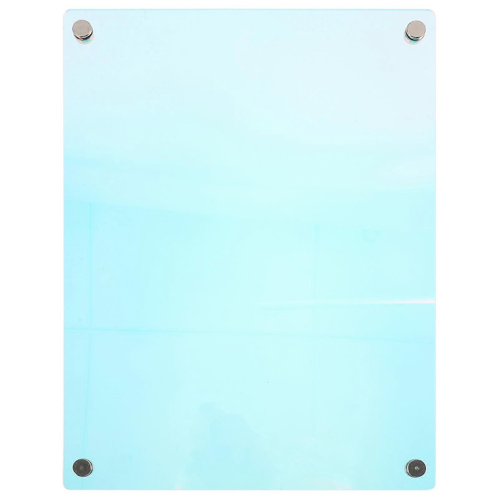 Task List White Board Dry Erase Board Kitchen Organization Acrylic Magnetic Attachment 11.7X8.3X0.2in Scheduling 1Pack