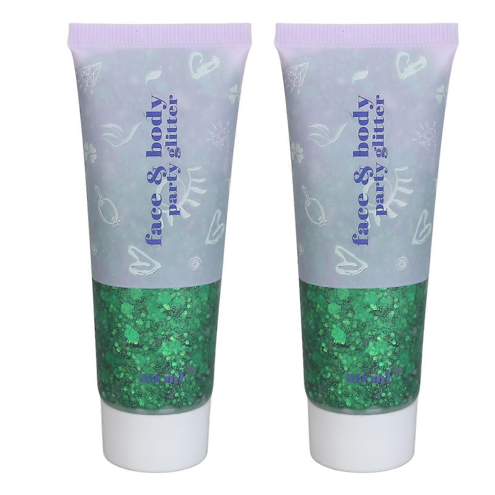 2025 Latest Model 2Pcs Body Glitter Versatile 50ml Large Capacity Safe Reliabl...