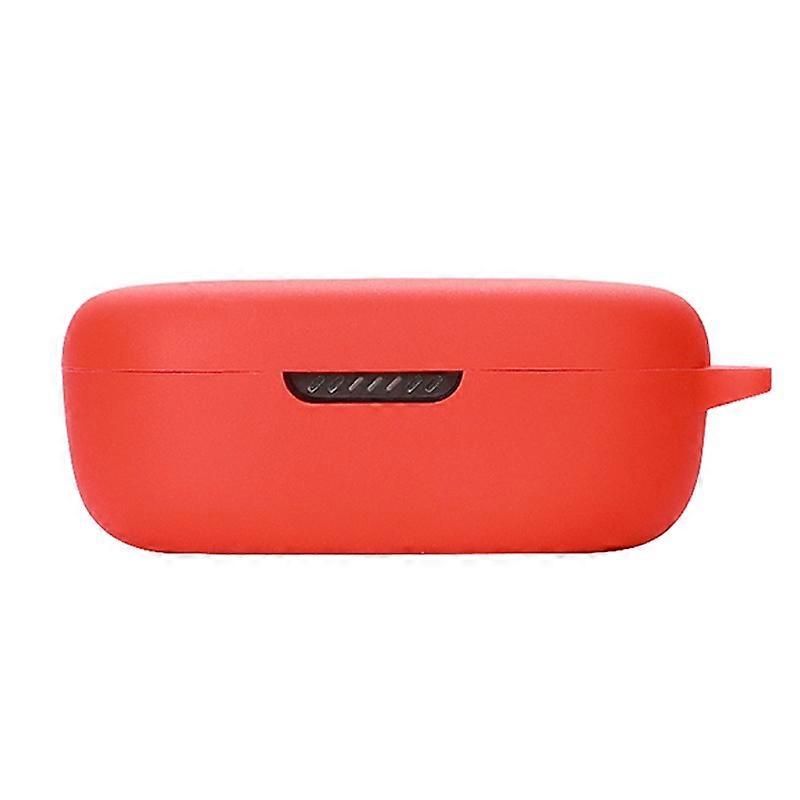 For JBL QUANTUM TWS Bluetooth-compatible Headphone Silicone Case Earphone Protective Cover with Hang