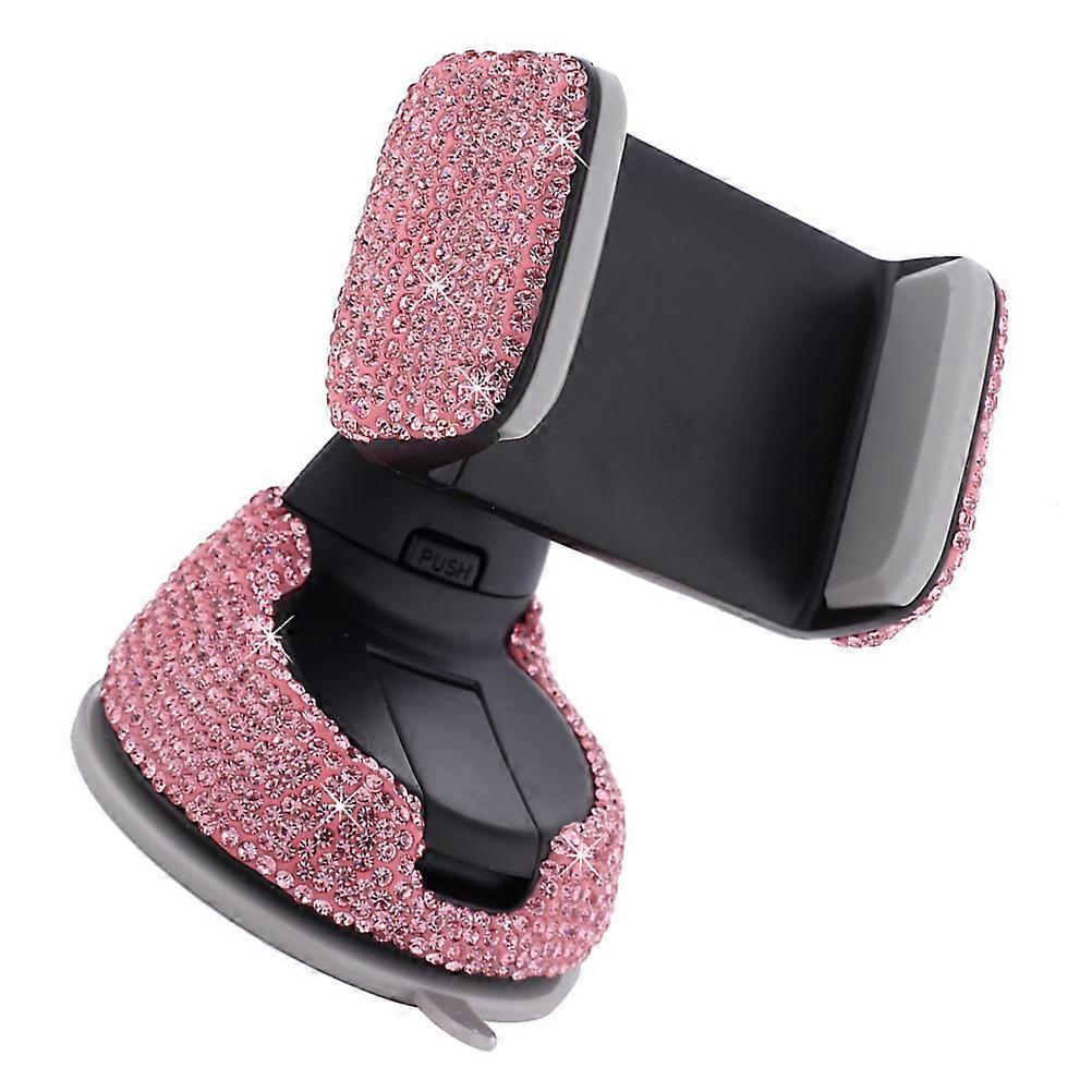 Sparkly Adjustable Car Phone Holder for Dashboard Air Vent Compact, Stable Design Compatible with All Smartphones