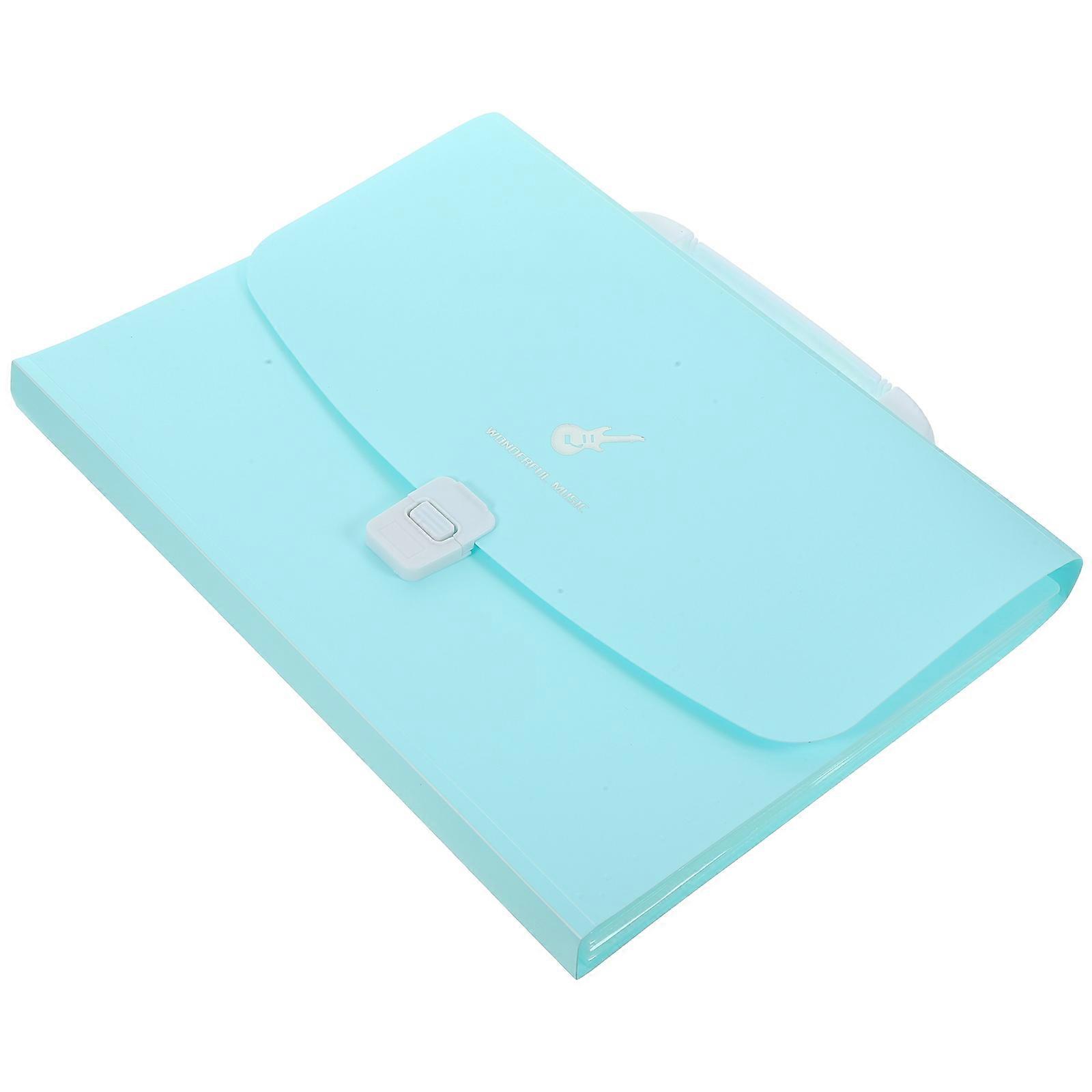 Organizer Accordion File Folder Handheld File Organizer Portable present School Use 1Pcs