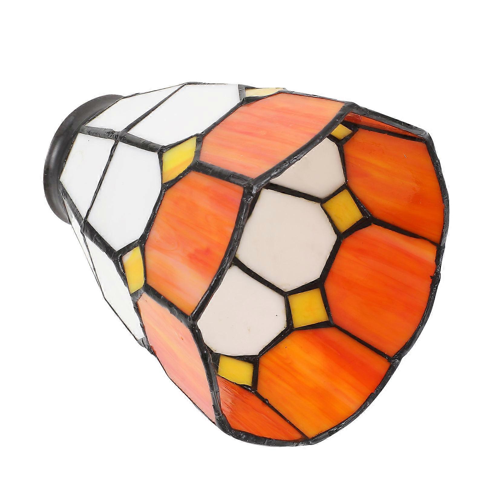 1pc Unique Decorative Glass Craft Light Cover Ceiling Lampshade Accessory