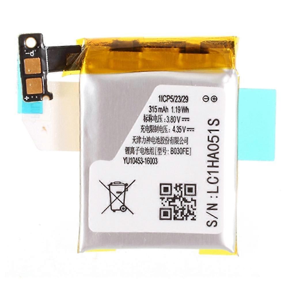 For Samsung Galaxy Gear 1 V700 3.80V 315mAh Rechargeable Li ion Battery Part (Encode: B030FE) (witho