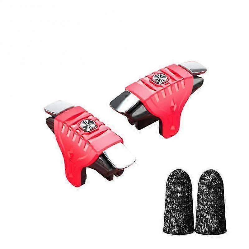 K9 Mobile Game Trigger For PUBG Phone Gaming 6 Finger Trigger Sensitive