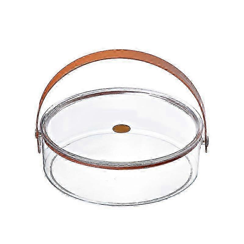 Large Capacity Multi-Compartment Plastic Transparent Creative Candy Snack Organizer Box