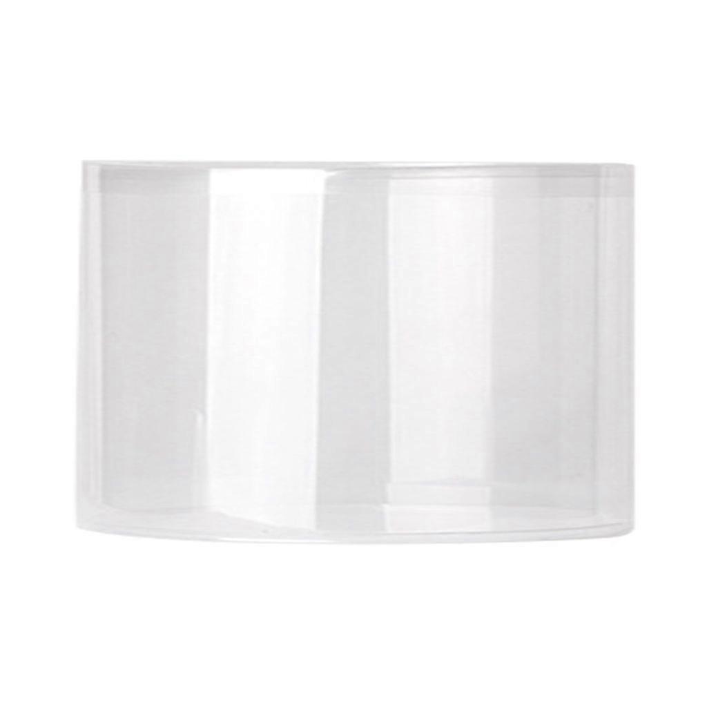 Cake stand with transparent cylindrical dessert display refillable rack for bakery