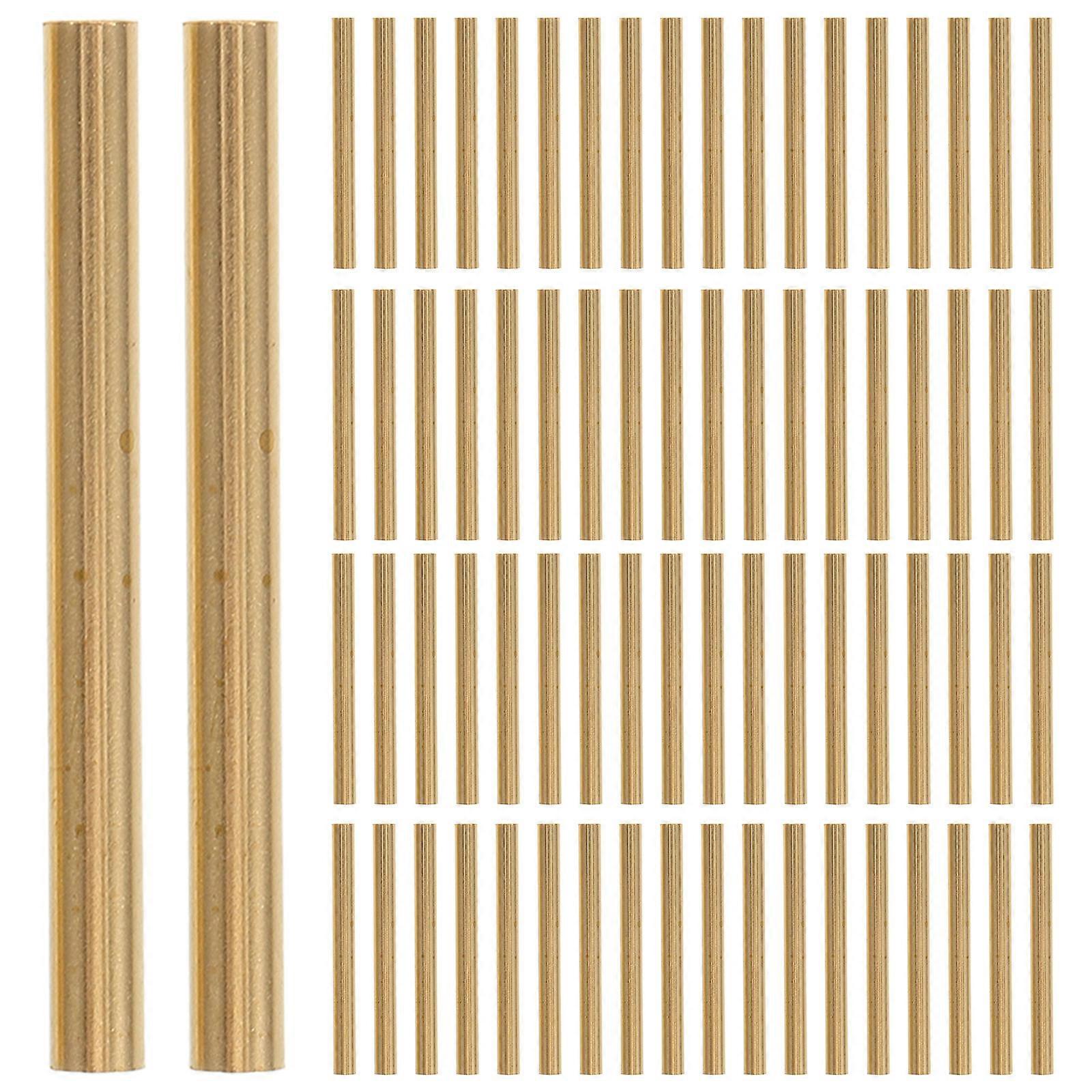 Copper Round Tube Seamless Precision For Craft Project Stability And Hobbyists 100Pcs