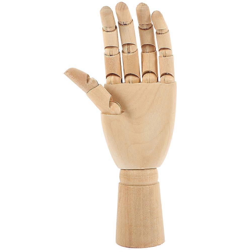 Flexible Hand Model Wooden Ideal For present Giving Home Decoration 1Set