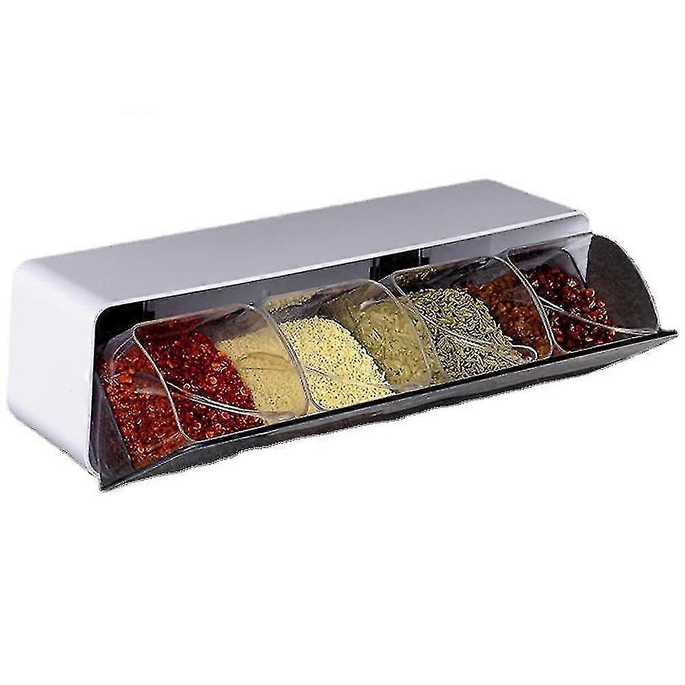 Transparent Seasoning Dispenser for Storing Spices, Salt, and Sugar Condiments