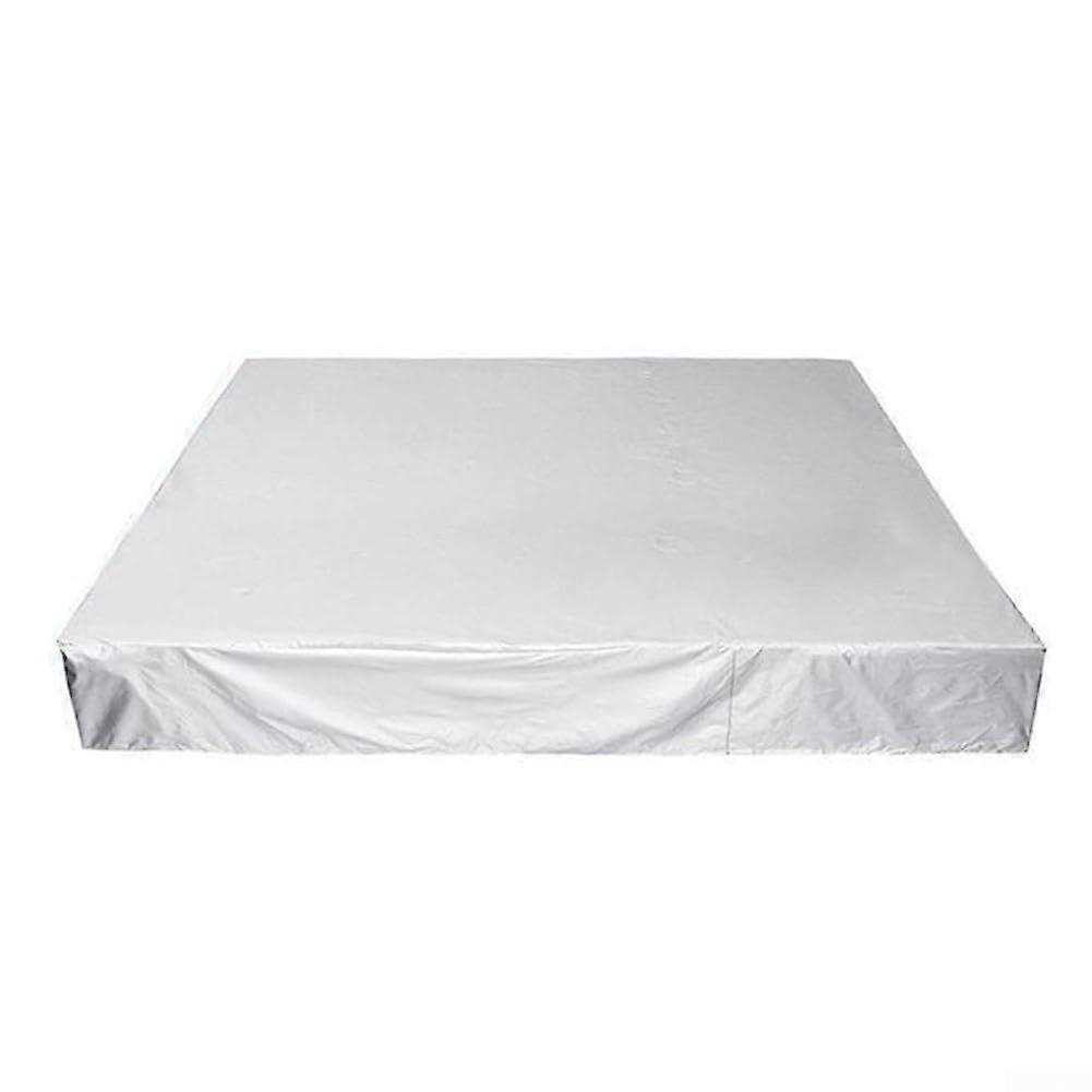 Waterproof protective cover, full protection against dust, table and chair against the elements, made of 210D Oxford fabric (240 x 240 x 85 cm).