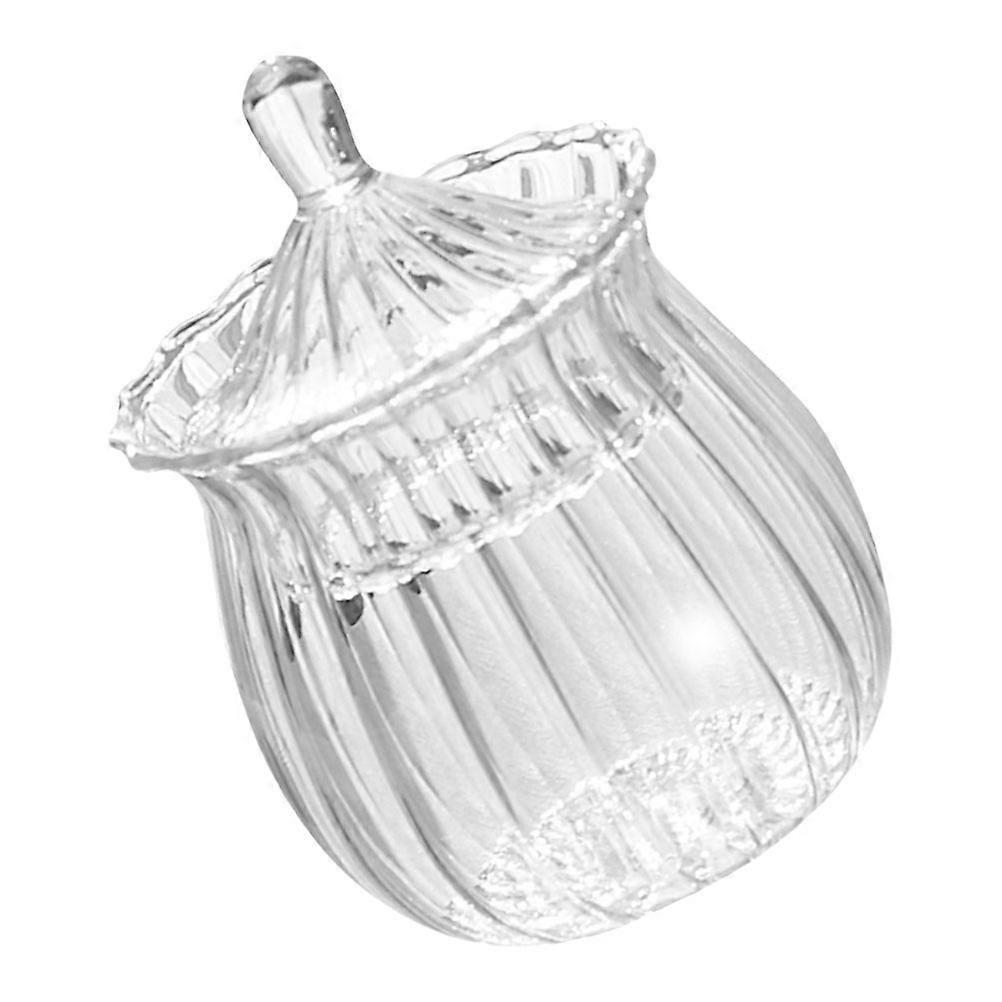 Airtight Glass Storage Jar with Lid – Large Transparent Container for Tea, Candy & Kitchen Essentials, Easy Clean Design