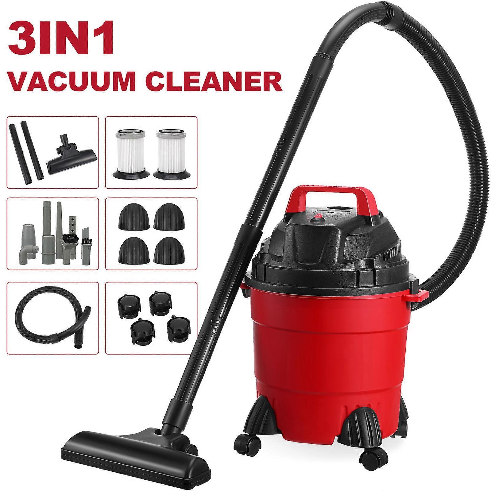 Aspirateur cylindrique léger Nettoyage à sec et humide Système de filtration double 1Set