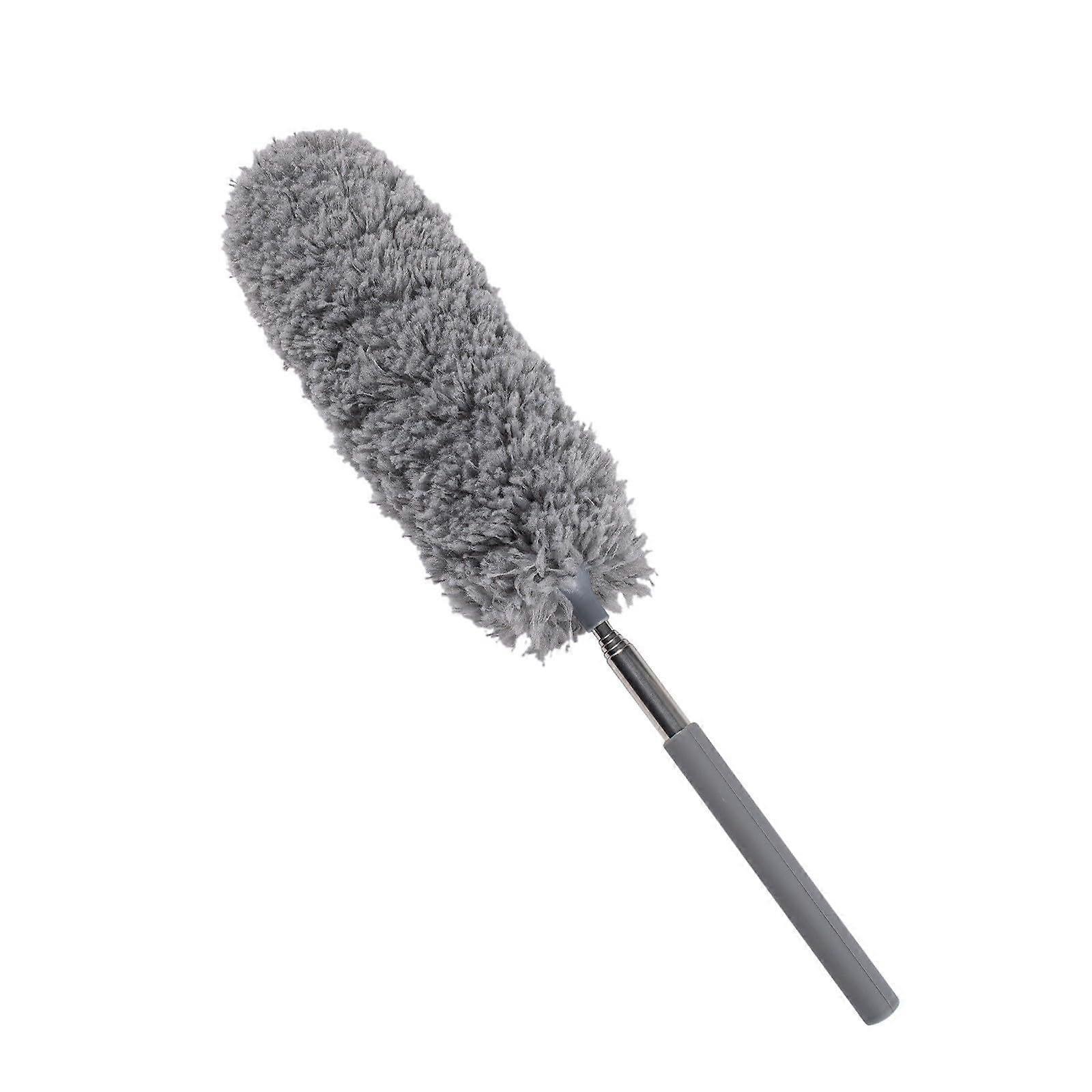 Multifunctional Telescopic Duster 81 cm Extendable Washable Microfiber Mop for Dusting Gaps Blankets Spider Webs