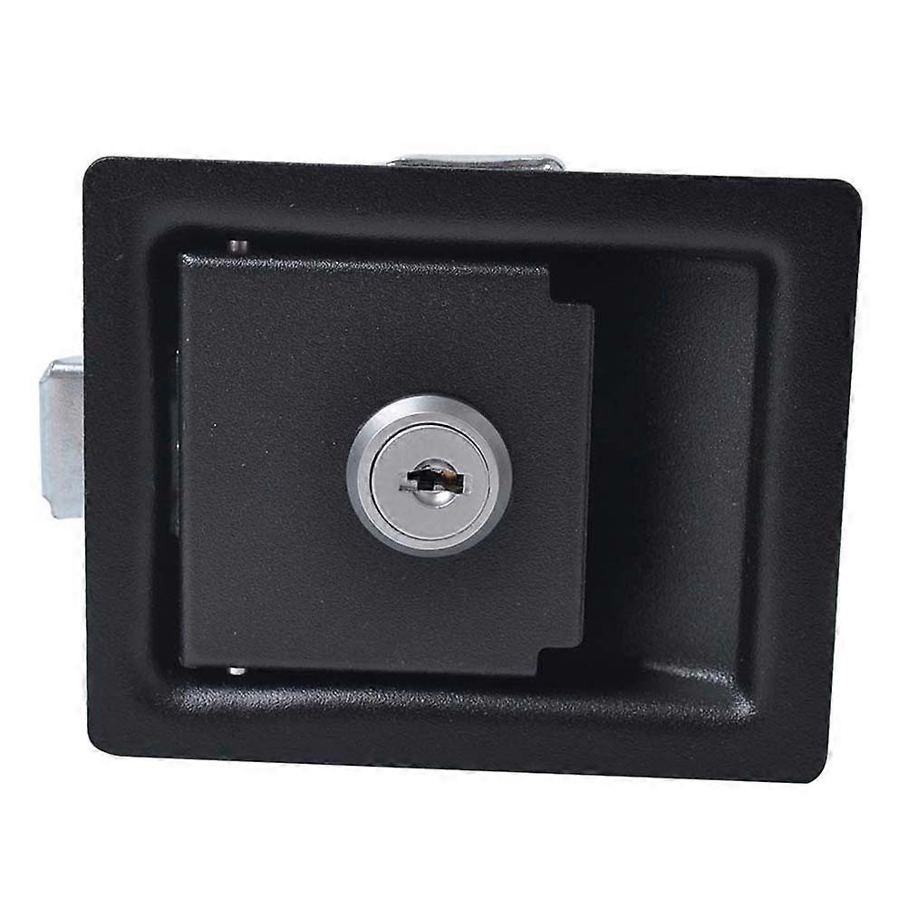 Trailer Box Lock Anti Paddle Handle Lock Caravan Trailer Accessories (Black)