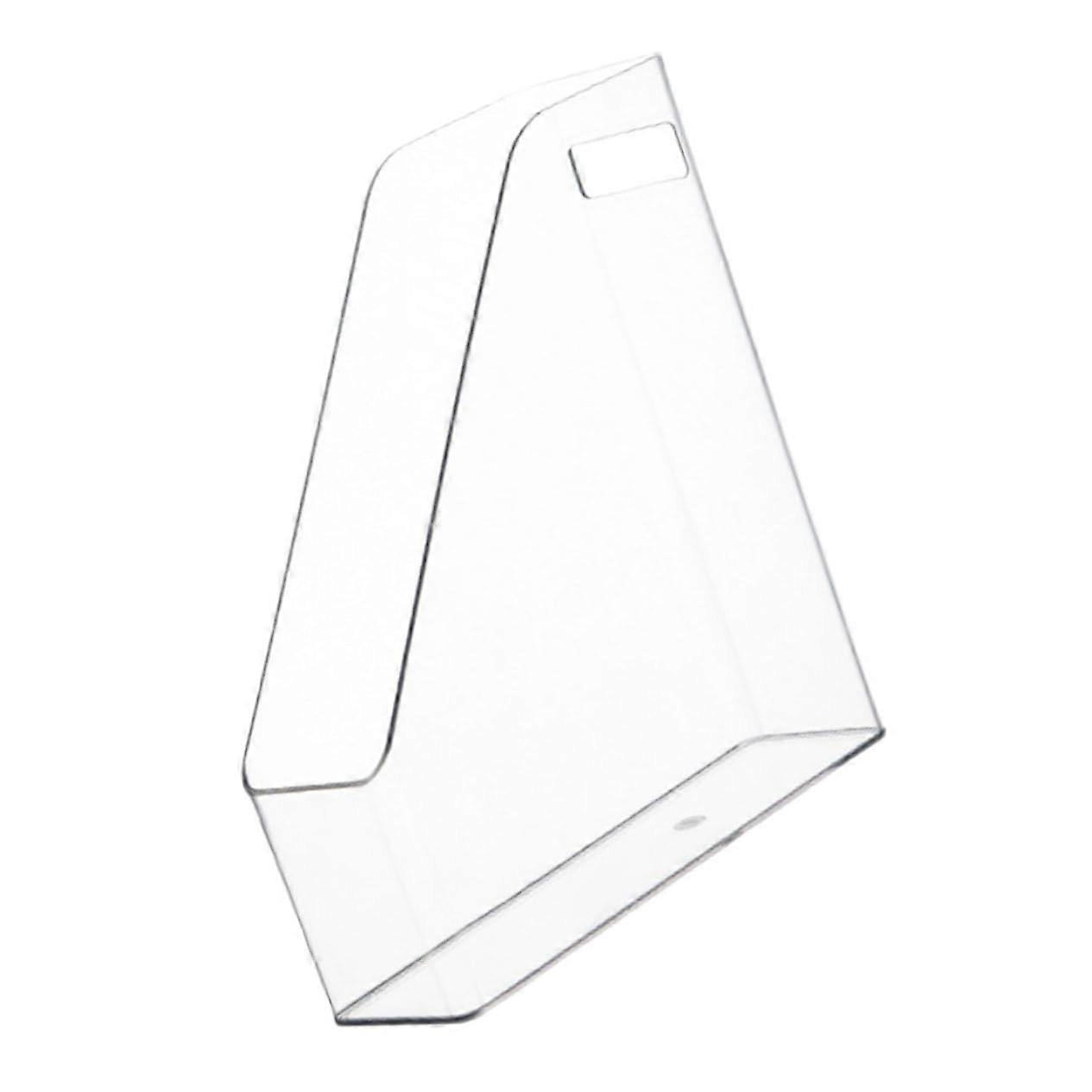 Document Organizer PET Material Modern Office Desk Storage Box for Documents and Magazines Home Office Space Saver