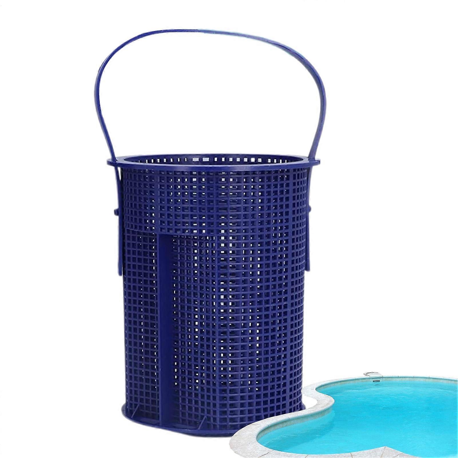 Pool Pump Filter Basket with Precision Strainer for Leaf and Debris Removal in Swimming Pools