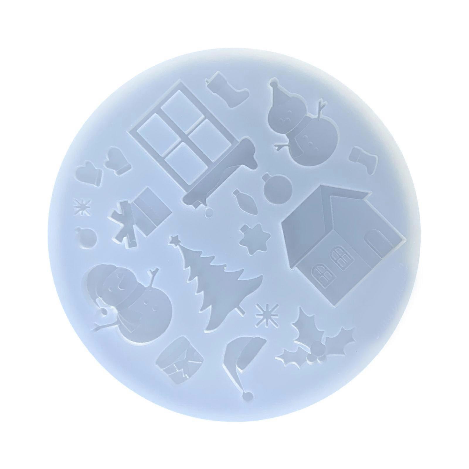 أنماط متعددة قالب أقراص سكرية سيليكون قوي للشوكولاتة والحلوى والهلام مقاومة للحرارة وسهلة الاستخدام متعددة الألوان