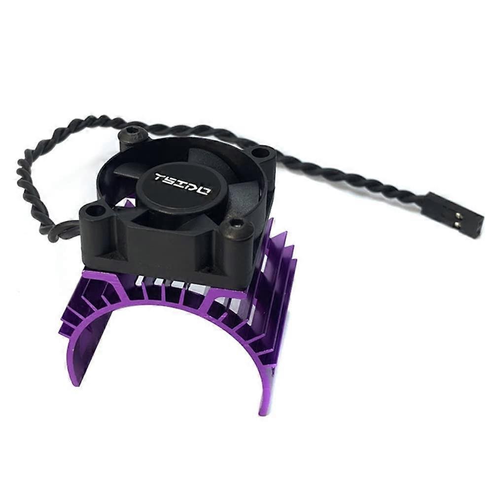 Motor Heatsink Cover With Fan For RC Car Models 540 550 3650 And 144001 124019 124018 124016 104001
