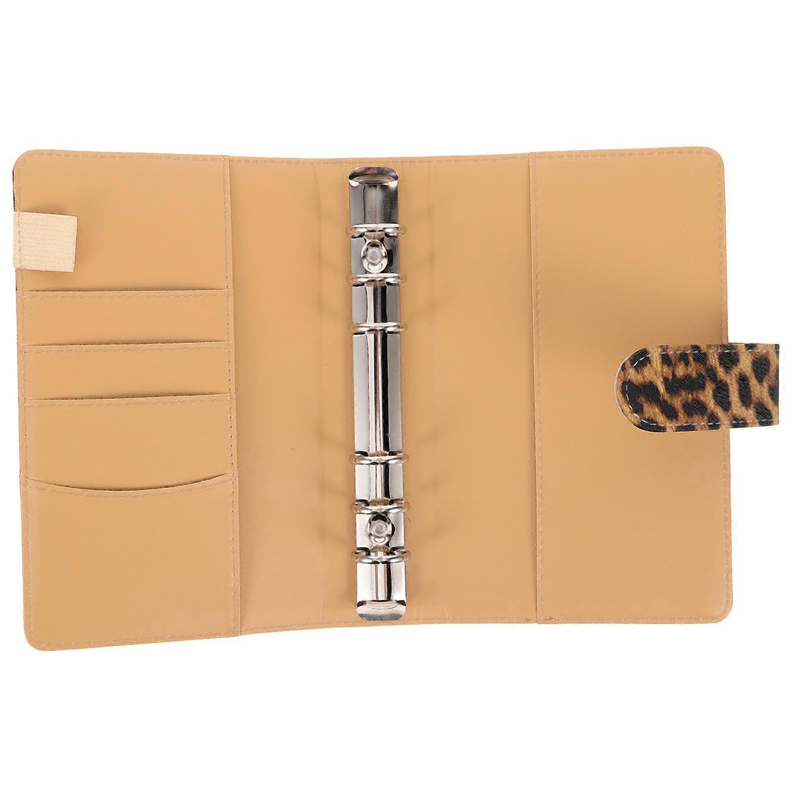 Notebook Binder Cover Budget Management Inner Pages Aluminum Magnet Paper Everyday Use Travel Office Work 1Pcs