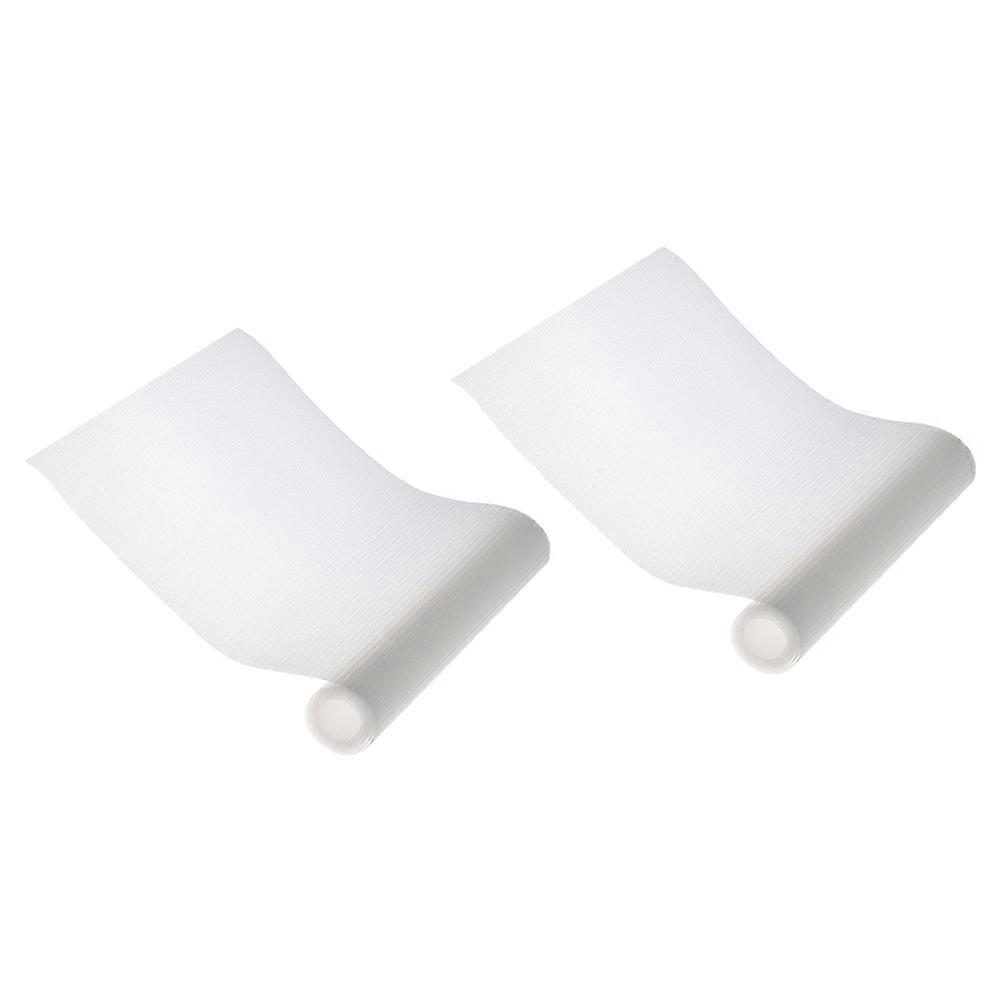 Cabinet Mats Shelf Pad Transparent Rectangular Washable 150X50CM Prevent Clutter 2 Rolls