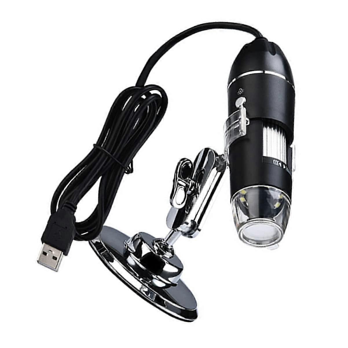 Resolution Microscope Magnification USB Electronic Microscope for Classroom Adjustable Holder for Observation of Objects