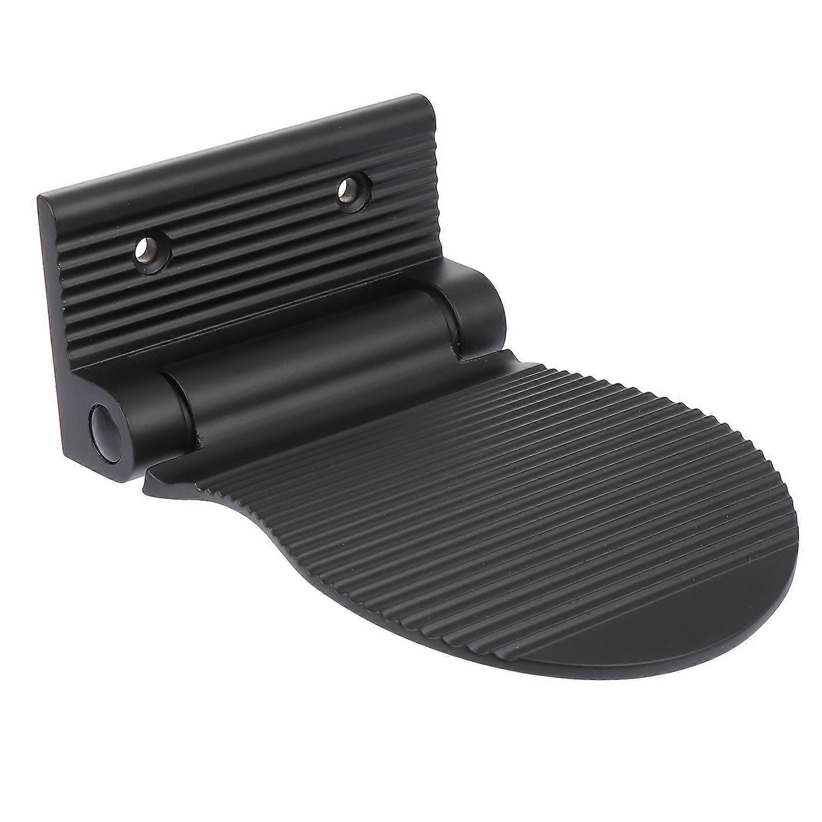 Black Pedal Device Footboard for Home Use with Non-Slip Function 1Pcs