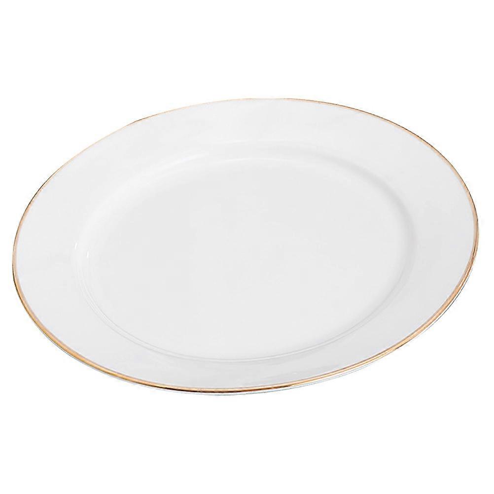 Dining Plates Creative Design Fruit Serving Ceramic Material For Parties 20X20X2CM 1Set