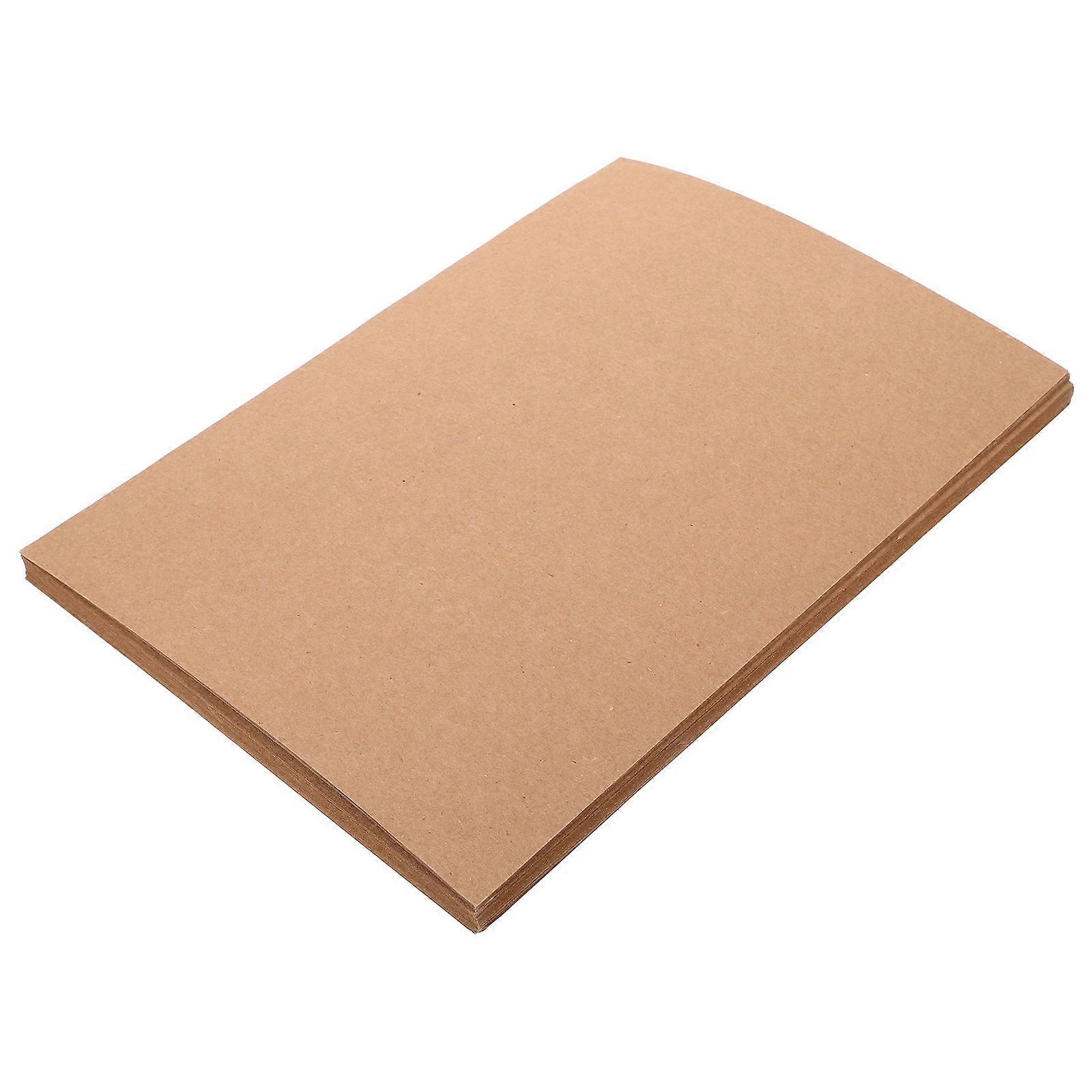Khaki Heavy Duty Cardboard Sheets for Crafts and Home Use Durable Lightweight Paper 50 Pieces