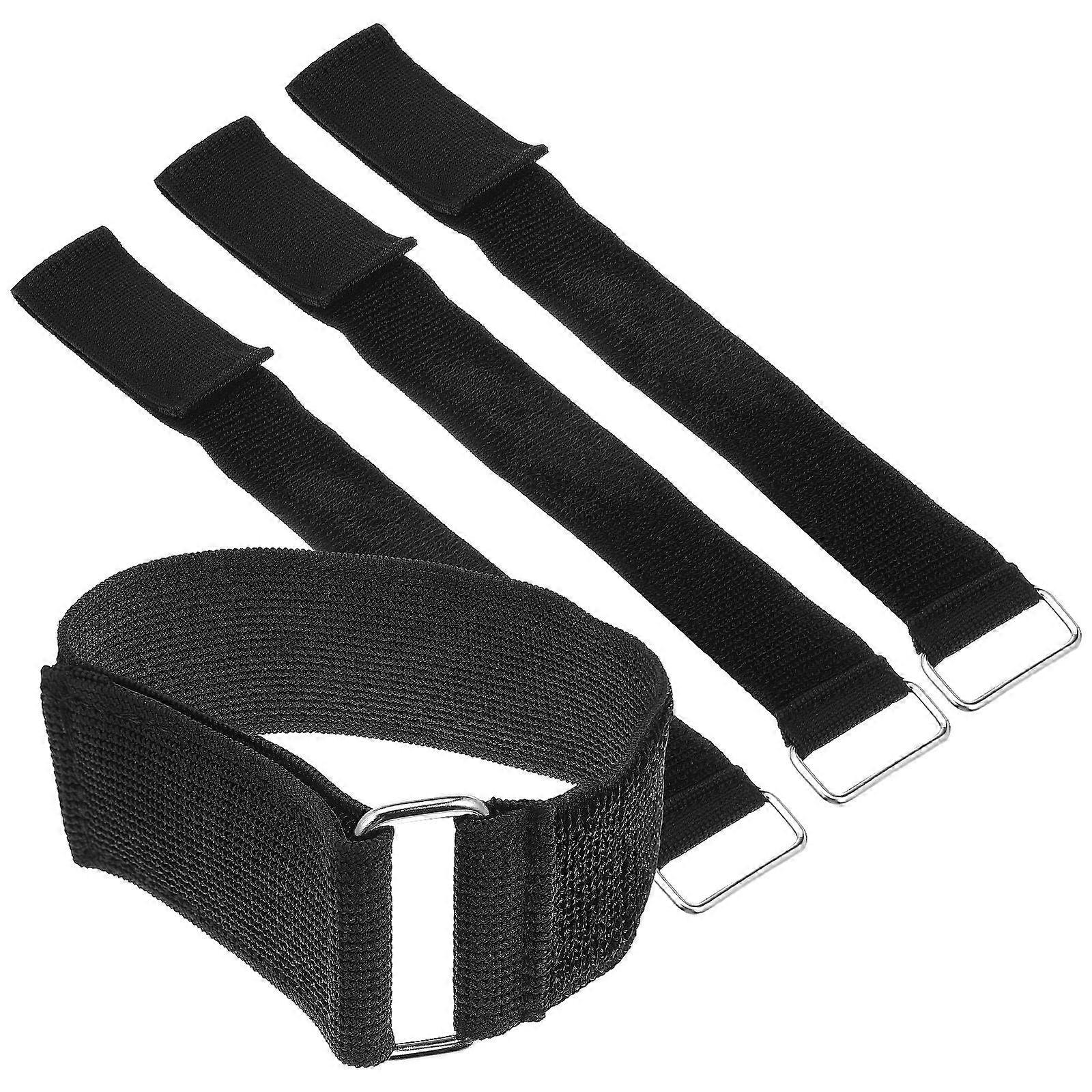 4pcs Elliptical Exercise Machine Pedal Straps, Universal Foot Pedal Exercise Machine Pedals Straps For Home Fitness Leg Exerciser